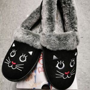 bob cat slippers